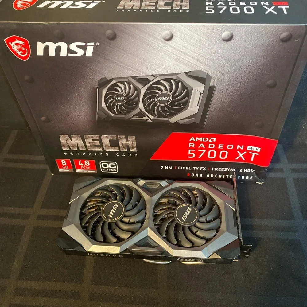 AMD MSI RADEON RX 5700XT - Picture 2 of 6